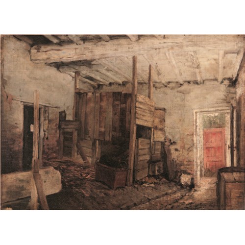 Stalinterieur, ca. 1885-1886